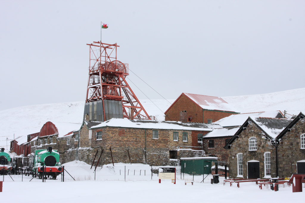 Big Pit in the Snow