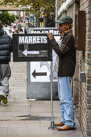 East-End, London, "Pop-Up" Markets,
