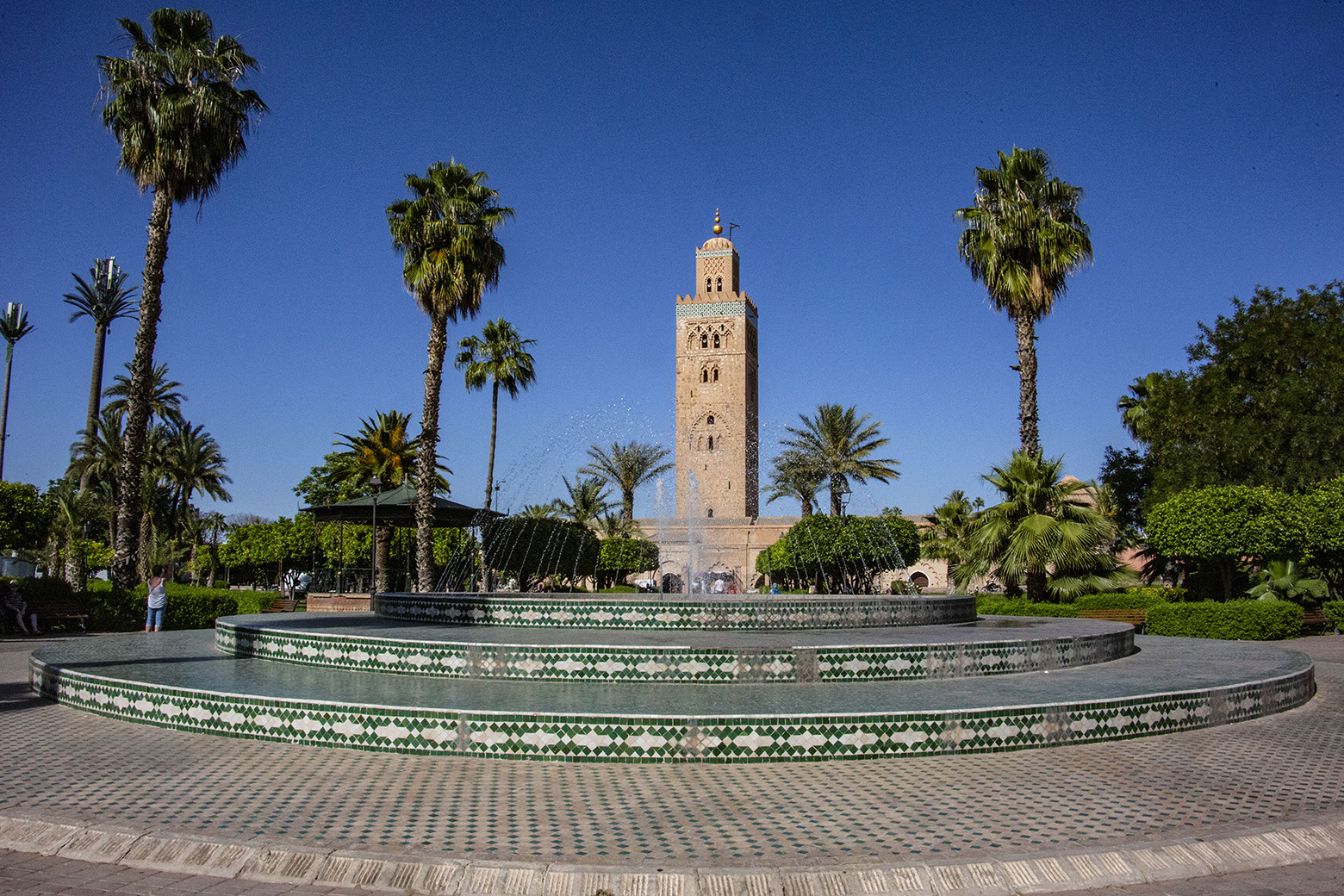 Central Mosque, Marakesh, Morocco.