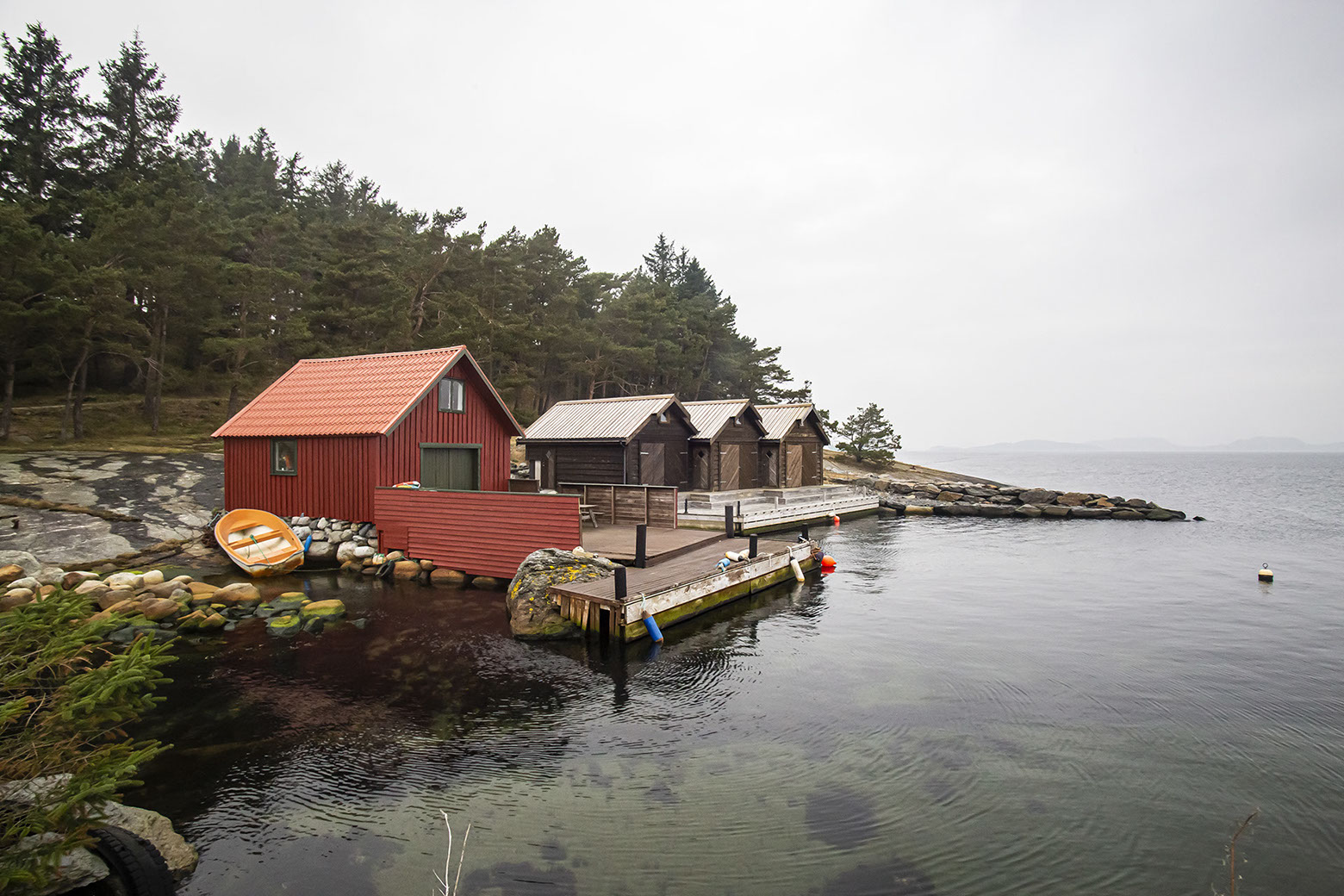 Fishermans Huts, Norway..
