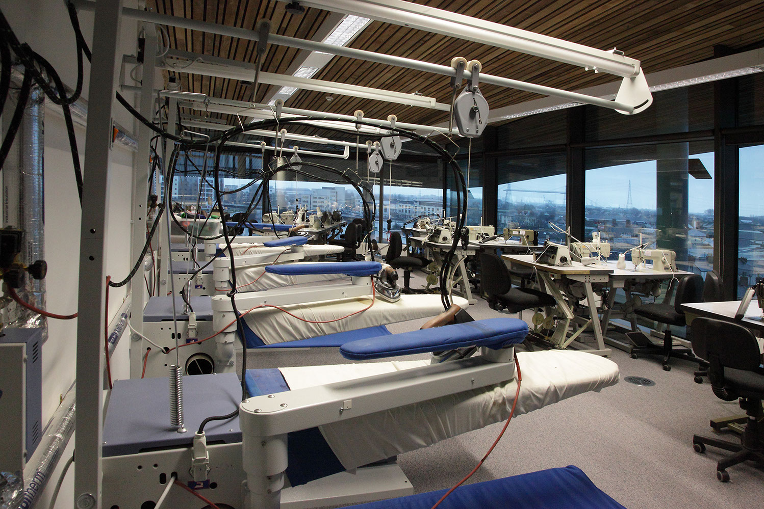 Sewing Machines in University Move