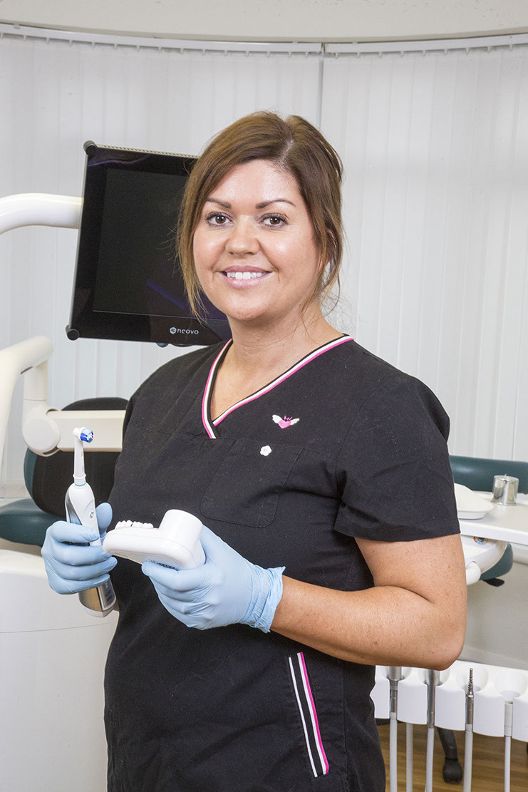Part of a shoot for a dentists.