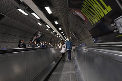 TFL, Transport for London, Underground, Travelator.